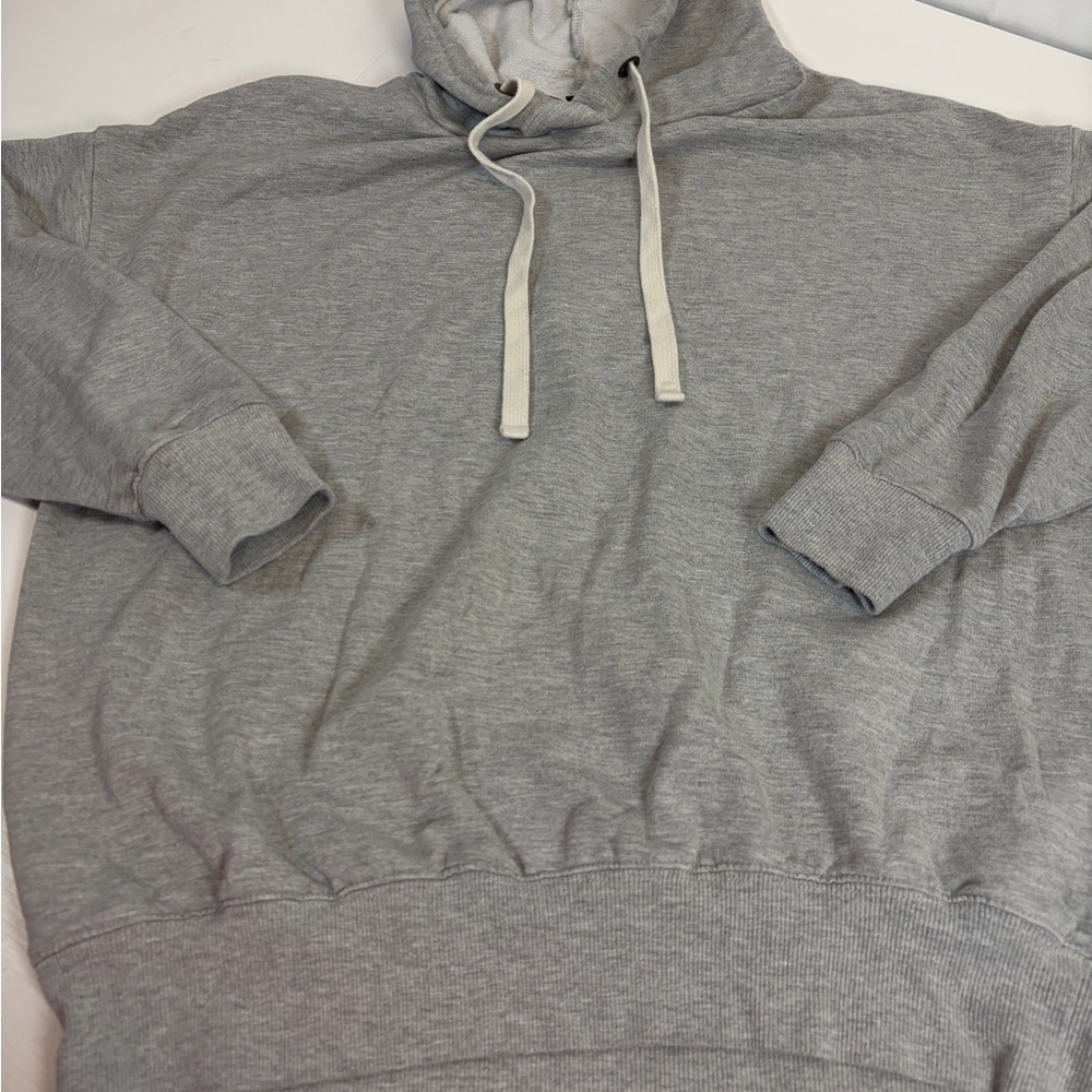 Buffalo David Bitton Gray Pullover Hoodie Fleece Lined Size Small - Picture 5 of 5